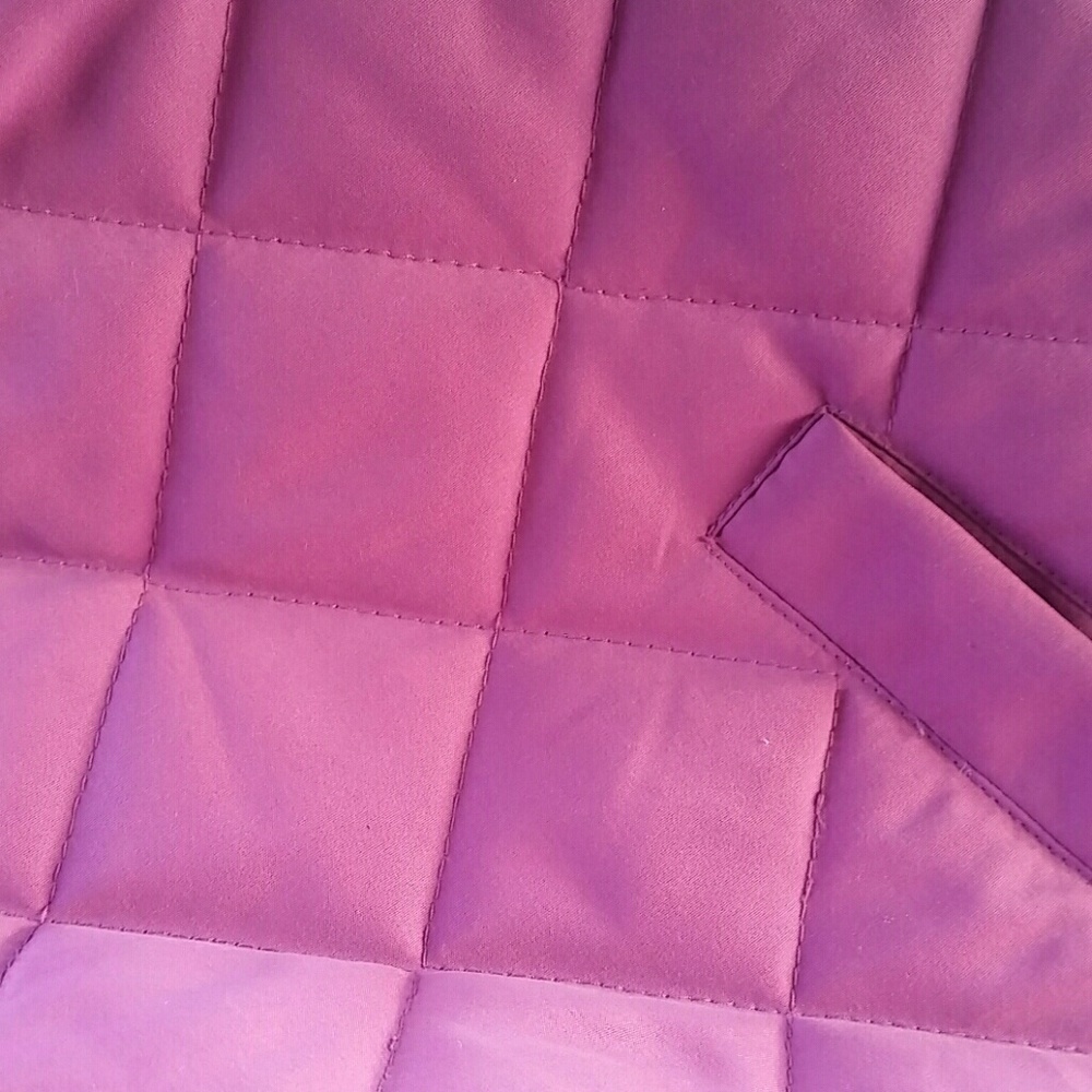 TELLURIDE l Puff Vest Purple Black D2 - Picture 3 of 7